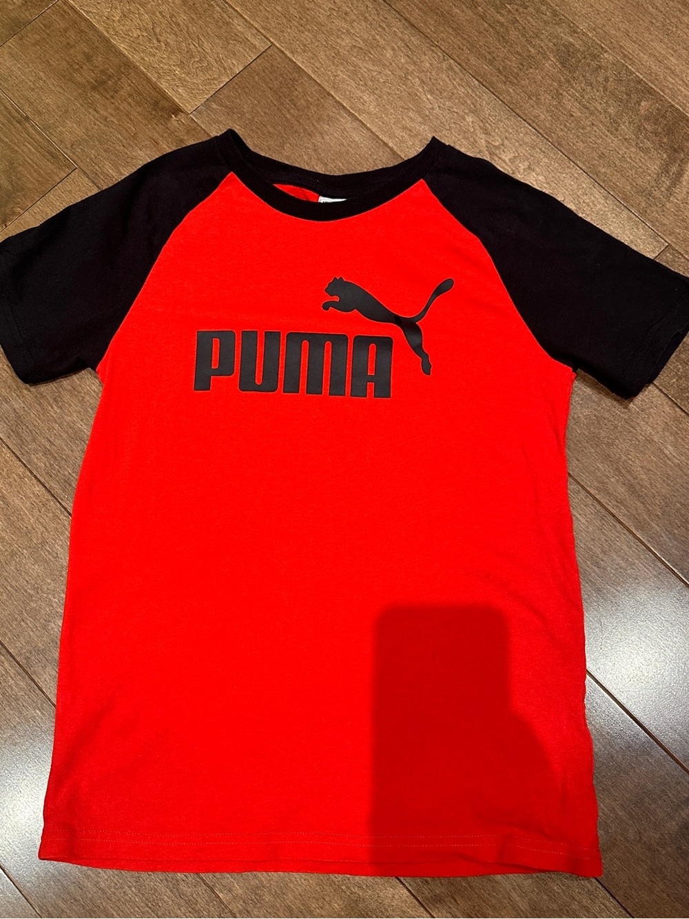 🎉BUNDLE 10 for $30🎉 Puma Kids • Red & Black Logo Tee